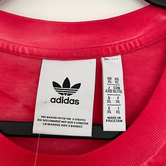 NWT adidas Originals Tie Dye Trefoil Tee - Picture 4 of 7